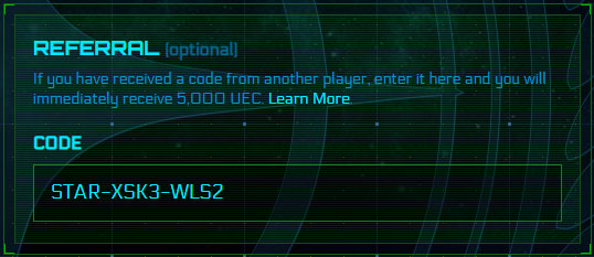 Code Referral Star Citizen Code Referral Star Citizen